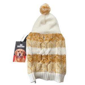 Doggie Knit Sweater With Hood